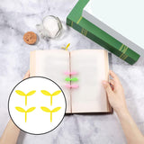 Maxbell Cute Cartoon Bookmarks Page Holder Book Marker for Office Writers Gift Yellow
