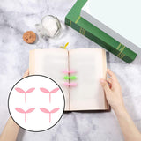 Maxbell Cute Cartoon Bookmarks Page Holder Book Marker for Office Writers Gift Red