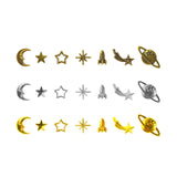 Maxbell Moon Star Celestial Charms Pendant Ornaments Fillers Jewelry Making Mixed