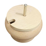 Maxbell Wood Bead Spinner Bead Spinning Loader Spin Bowl Beading Needles for Jewelry Making