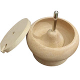 Maxbell Wood Bead Spinner Bead Spinning Loader Spin Bowl Beading Needles for Jewelry Making