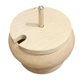 Maxbell Wood Bead Spinner Bead Spinning Loader Spin Bowl Beading Needles for Jewelry Making