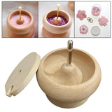 Maxbell Wood Bead Spinner Bead Spinning Loader Spin Bowl Beading Needles for Jewelry Making