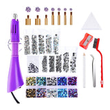 Maxbell Hot Fixed Rhinestone Applicator with Accessories for Embellishment Crafts