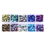 Maxbell Professional Hot Fix Rhinestones Set DIY Crafts for Purse Jewelry Decoration