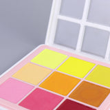 Maxbell 9color Face Body Painting Palette Watercolor for Cosplay Halloween Makeup