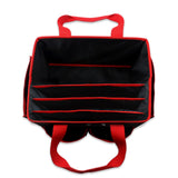 Maxbell Storage Tote Bag Moving Bottom Pad for Teacher Organizing Work Teaching Aids Black