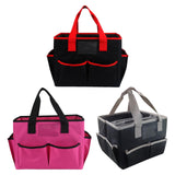 Maxbell Storage Tote Bag Moving Bottom Pad for Teacher Organizing Work Teaching Aids Black