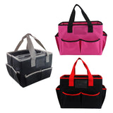 Maxbell Storage Tote Bag Moving Bottom Pad for Teacher Organizing Work Teaching Aids Black