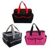 Maxbell Storage Tote Bag Moving Bottom Pad for Teacher Organizing Work Teaching Aids Black