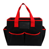 Maxbell Storage Tote Bag Moving Bottom Pad for Teacher Organizing Work Teaching Aids Black