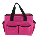 Maxbell Storage Tote Bag Moving Bottom Pad for Teacher Organizing Work Teaching Aids Red