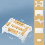 Maxbell Vat Invoice Binding Organizer Organizing Rack Binding Aid for Accounting A4 Left Hand