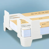 Maxbell Vat Invoice Binding Organizer Organizing Rack Binding Aid for Accounting A4 Right Hand