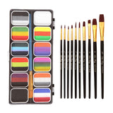 Maxbell Face and Body Paint Makeup Palette Kit for Cosplay Body Art Adults