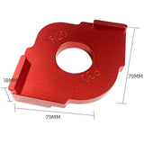 Maxbell Router Corner Radius Jig Trimming Corner Routing wood Panel Table R20 R30