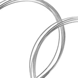 Maxbell 10Pcs 1.5mm Metal Thin Wire Headband Smooth for DIY Craft Hair Holder Silver