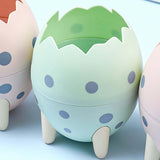 Maxbell Creative Dinosaur Egg Pencil Holder Storage Box Office Desk Decoration Green
