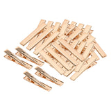 Maxbell 500 Pieces Alligator Hair Clips Flat Top Hairpins for DIY Accessories 46mm