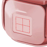 Maxbell Teaching Roller Stamp Rolling Educational Toy for School Supplies Parents Pink Case