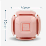 Maxbell Teaching Roller Stamp Rolling Educational Toy for School Supplies Parents Pink Case