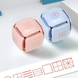 Maxbell Teaching Roller Stamp Rolling Educational Toy for School Supplies Parents Pink Case