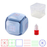 Maxbell Teaching Roller Stamp Rolling Educational Toy for School Supplies Parents Blue Case