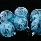 Maxbell Christmas Tree Ornament Wall Door Window Decorative for Party Accessories Elk Pattern