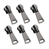 Maxbell 6x Universal Instant Fix Zippers Repair Kit Replacement Zipper Slider Jackets Black