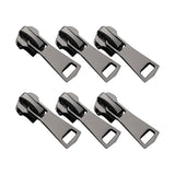 Maxbell 6x Universal Instant Fix Zippers Repair Kit Replacement Zipper Slider Jackets Black