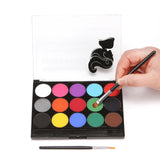 Maxbell Professional Face Paint Kit Palette Facepaint Brush Christmas Stage Party