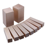 Maxbell 10 Pieces Basswood Carving Blocks Wood Whittling Kit Wood Carving Blanks