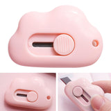 Maxbell Portable Paper Envelope Cutter Letter Opener for Craft Boxboard Wrapping Pink
