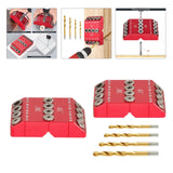 Maxbell Drill Guide Woodworking Drilling Jig Locator Drilling Kit Stair Wire Puncher Without Drill