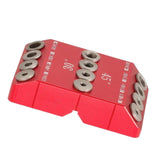 Maxbell Drill Guide Woodworking Drilling Jig Locator Drilling Kit Stair Wire Puncher Without Drill