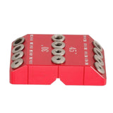 Maxbell Drill Guide Woodworking Drilling Jig Locator Drilling Kit Stair Wire Puncher Without Drill