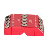 Maxbell Drill Guide Woodworking Drilling Jig Locator Drilling Kit Stair Wire Puncher Without Drill