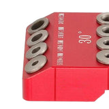 Maxbell Drill Guide Woodworking Drilling Jig Locator Drilling Kit Stair Wire Puncher Without Drill