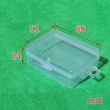 Maxbell 50x Storage Box Case Finishing Container for Crafts Pills Small Accessories