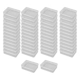 Maxbell 50x Storage Box Case Finishing Container for Crafts Pills Small Accessories