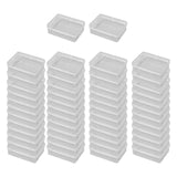 Maxbell 50x Storage Box Case Finishing Container for Crafts Pills Small Accessories