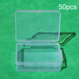 Maxbell 50x Storage Box Case Finishing Container for Crafts Pills Small Accessories