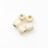 Maxbell 400x Wooden Spacer Beads Jewelry Making Loose Beads with Hole Decoration