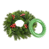 Maxbell Wreath Holder Lightweight Christmas Garland DIY Accessories for Crafts 20cm