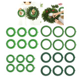 Maxbell Wreath Holder Lightweight Christmas Garland DIY Accessories for Crafts 20cm