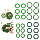 Maxbell Wreath Holder Lightweight Christmas Garland DIY Accessories for Crafts 20cm