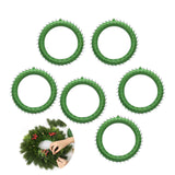 Maxbell Wreath Holder Lightweight Christmas Garland DIY Accessories for Crafts 30cm