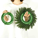 Maxbell Wreath Holder Lightweight Christmas Garland DIY Accessories for Crafts  25cm