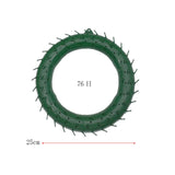 Maxbell Wreath Holder Lightweight Christmas Garland DIY Accessories for Crafts  25cm