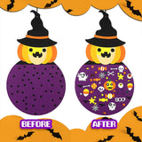 Maxbell DIY Halloween Felt Pumpkin Witch Decoration Hanging Decor Set for Kids